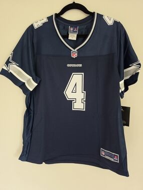 Dallas Cowboys Women's Proline 365 Replica Jersey Size L - Prescott